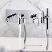 So here are our top tap questions we would like to present to you before you start your search: Crosswater Design Wall Mounted 3 Hole Set Bath Shower Mixer Tap With Kit De431wc