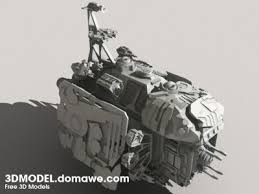 Pirateship Free 3d Model Spaceship Spaceship 3d Model Model