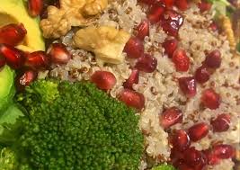 Recipe Tasty Quinoa Pomegranate Salad In 2020 Pomegranate Salad Recipes Pomegranate Recipes Salad