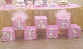 Shower Name Box Decor Baby Shower Princess Baby Shower Decorations Baby Shower Box