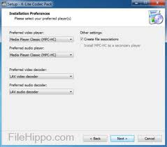 These codec packs are compatible with windows vista/7/8/8.1/10. Download K Lite Codec Pack 16 2 5 For Windows Filehippo Com