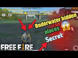 Free fire is a mobile game where players enter a battlefield where there is only one. Free Fire Underwater Hidden Place Garena Free Fire Unending Gamer Camping Tips Today