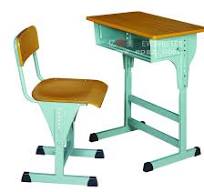 Hot Sale Single Adjusable Kids Desk and Chair