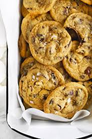 This chocolate chip cookie recipe is very similar to the recipe that is on the back of the bag of nestle's chocolate chips. The Best Gluten Free Chocolate Chip Cookies One Lovely Life