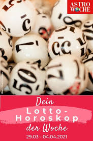 Und in welchem bundesland in deutschland der 29.4. Das Lotto Horoskop Fur Die Woche Vom 29 Marz Bis 4 April 2021 In 2021 Horoskop Wochenhoroskop Lotto