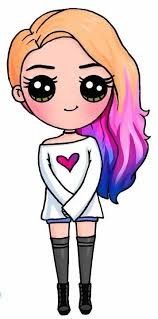Pin By Dolly Rose On Chibis Cute Kawaii Girl Kawaii Girl Drawings Cute Kawaii Drawings