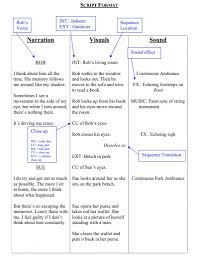 how to write a documentary script writing a movie script