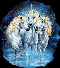 Unicorn vector unicorn character 3d unicorn make a wish cartoon flower 3d origami unicorn water color unicorn unicorn constelation unicorn accessory baby shower invitation unicorn sprinkle doodle. Three Beautiful Unicorns Unicorn And Fairies Unicorn Pictures Unicorn Fantasy
