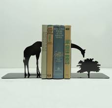 Unusual Bookends Designed By American Company Knobcreekmetalarts Bookends Giraffe Metal Art
