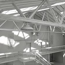3d Model Warehouse Interior Exterior Scene Warehouse Design Interior And Exterior Exterior