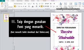 Memang tak dapat disangkal melalui proses hubungan badan tersebut. Tutorial Diy Kad Jemputan Kahwin Guna Printer Di Rumah Sahaja Lebih Mudah Murah Remaja
