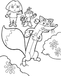 Et l'épisode se conclut par un bilan lors duquel dora demande aux spectateurs quel a été leur moment préféré. Coloriage Dora Babouche Et Chipeur A Imprimer Sur Coloriages Info