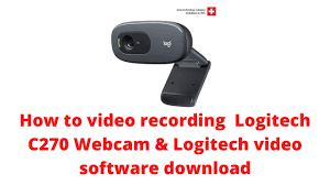 Thanks to modern technology, the public can watch the world go by using webcams. How To Video Recording Logitech C270 Webcam Logitech Video Software Download Youtube
