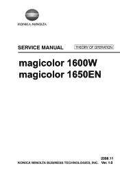 Their magicolor 1600w laser printer was created with the soul purpose of putting out good top quality black prints at an extremely high rate of speed. Konica Minolta Magicolor 1600w Manual