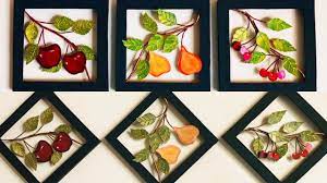 Maybe you would like to learn more about one of these? Diy Unique Home Decor Kitchen Wall Decoration Fruits Wall 024 Youtube