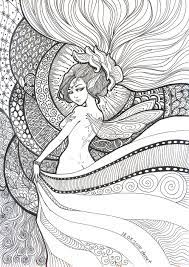 You can use our amazing online tool to color and edit the following mermaid adult coloring pages. Circles Zentangle By Demetkilic On Deviantart Zentangle Artwork Mermaid Coloring Pages Boho Art Drawings