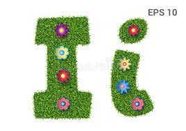 People may need letters of recommendation in a variety of situations, such as applying for admission to school, applying for a job or even trying to rent an apartment. Letter Ii With A Texture Of Grass And Flowers Stock Vector Illustration Of Nature Grassy 122289172