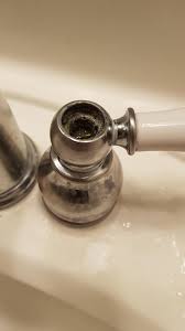 Other times the faucet handle may crack, discolor or otherwise look old, while still functioning. Removing Faucet Handle Bathroom Sink Home Improvement Stack Exchange