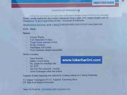 Dapat lebih mudah dalam membuka rekening di bank. Lowongan Lowongan Kerja Indogrosir Karawang 2021