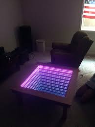 If You Think This Looks Like A Regular Coffee Table You Re In For A Big Surprise Wow Infinity Table Coffee Table Diy Table