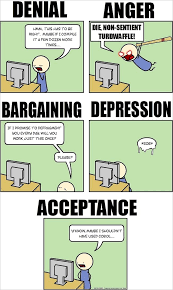 Check spelling or type a new query. The Five Stages Of Programming Grief Humorous Comic Computer Humor Programmer Jokes Programing Jokes