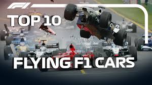 Coverage of every session in winter testing, practice, qualifying and raceday. Top 10 Flying F1 Cars Youtube