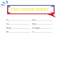 Tips on how to fill out the printable fax cover sheet printable printable form on the internet: Print Out Free Cover Sheet Search For A Good Cause