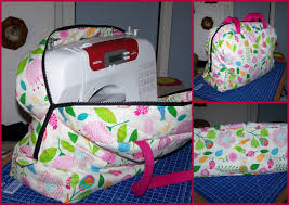 Sac Double Et 2 Poches Interieures Pour Machine A Coudre Brother Cs10 Coton Liberty Me With Fabric P Housse Machine A Coudre Machine A Coudre Brother Sac