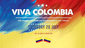 On this historic day, i take the opportunity to reaffirm the enduring partnership our two countries have maintained for nearly two centuries we congratulate all colombians on 211 years of independence. Buy Viva Colombia The Annual Colombian Independence Day Party Tickets Sa 2019 Moshtix