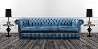 As a uk sofa manufacturer we are regularly developing new chesterfield sofas which we display in our manchester factory showroom. Buy Blue Leather Chesterfield Sofa Uk At Designersofas4u