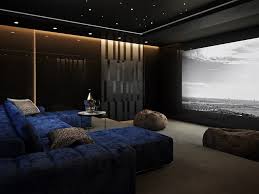 Home theater and lounge with zoning system case 1: Top 70 Best Home Theater Seating Ideas Movie Room Designs