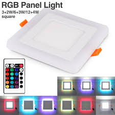 Square led recessed lighting wacom intuos 4. Buy 100 265v Mall Colorful Rgb Led Panel Lamp Acrylic Square Recessed Ceiling Down Light For Kitchen At Affordable Prices Free Shipping Real Reviews With Photos Joom