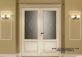 Jual Kusen Pintu Utama Klasik Cat Duco Panel Kaca Satu Set Gawang Kusen Pintu Model Klasik Eropa Warna Putih Dan Aneka Pintu C Warna Cat Putih Klasik Interior