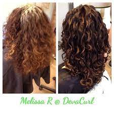 Deeper Base Color With Lowlights And Toned Down The Highlights Devacurl Mydevacurl Devachan Devachan Curly Hair Styles Naturally Deva Curl Hair Deva Curl