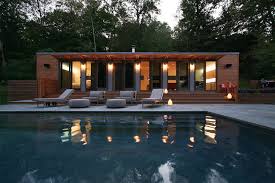 These 11 examples will definitely make you want to take a dip in the water… 1. Res4 Resolution 4 Architecture Connecticut Pool House Modern Modular Home