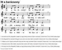 A nép körében elterjedt és továbbélő öröménekek azonban csak. 40 Karacsonyi Enekek Ideas Karacsony Dalia Kottak