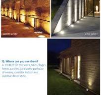 3W LED Underground Light inground Lamp Outdoor Garden Path Landscape 110V  120V