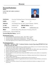 Format Resume Kerja Kerajaan Resume Templates Resume Format Download Best Resume Template Resume Format