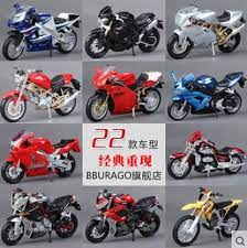 Click To Buy New Bburago 1 18 Motorcycle Set Toy Car Model Motor Racing Simulation Agusta Kawasaki 450f Mountain Bike Coll Toy Car Toy Vehicles Car Model