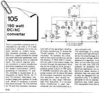 Simple DC to AC Converter Circuit Using Transistors
