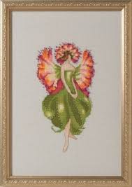 Overview reviews product description craft: Nora Corbett Primrose Bridesmaid Cross Stitch Pattern 123stitch