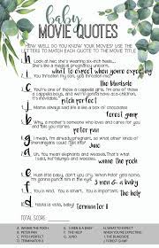 Baby Boy Movie Quote Game Baby Shower Game From The North Etsy In 2021 Baby Movie Baby Boy Movie Quotes Baby Boy Movie
