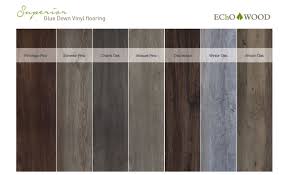 Superior Glue Down Color Chart Vinyl Flooring Floor