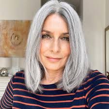 This grey hair dye bottle may say platinum, but it has a light lavender hint that adds a cool, minimally modern touch to your freshly colored strands. Transitioning To Gray Hair 101 New Ways To Go Gray In 2021 Hadviser