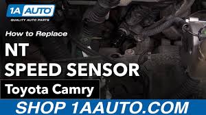 Find everything you need to know about your 2008 toyota sienna in the owners manual from toyota owners. How To Replace Nt Speed Sensor 06 11 Toyota Camry Youtube