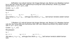 Barisan Dan Deret Tak Terhingga Ppt Download