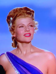 That gorgeous face again -- and in Technicolor in "Down to Earth"!❤️ In  1947 there was no greater movie-star than Rita Hayworth. "Gilda" had  catapulated her to superstardom.