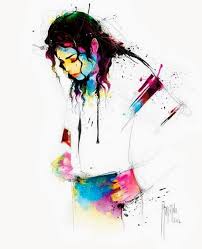 Patricemurciano Astratto Opere D Arte Micheal Jackson