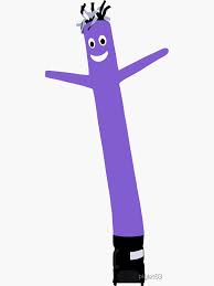 Inflatable Tube Man Stickers | Redbubble