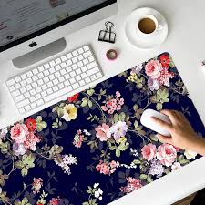 Maybe you would like to learn more about one of these? Desk Mat Navy Blue Rose Cute Desk Decor Desk Mat Computer Desk Mat